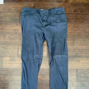 Navy Chinos